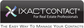 IXACT Contact Real Estate CRM Logo with Tagline