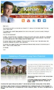 Real Estate Newsletters are central to real estate email marketing success