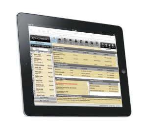 IXACT Contact on the iPad - The Best CRM for