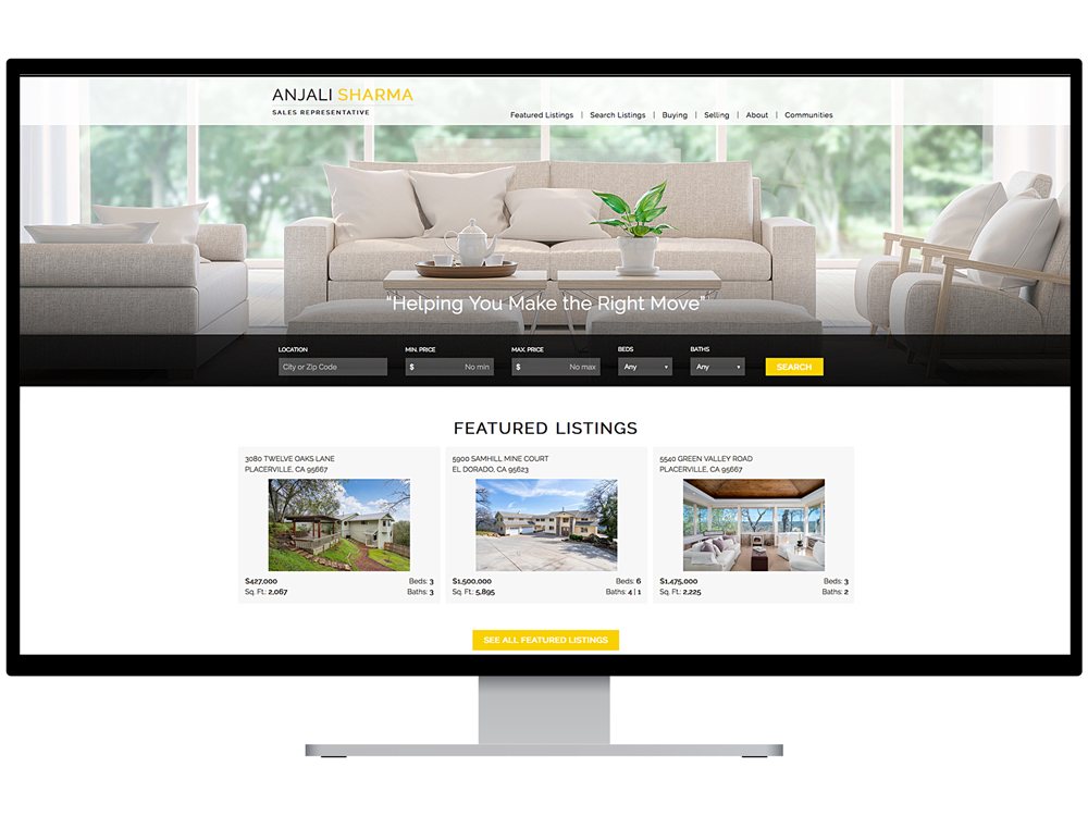 10 Best IDX Real Estate Websites - Agent Image Web Design